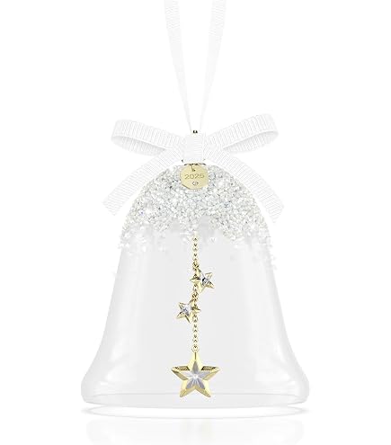 Amazon.com: Swarovski Holiday Magic Angel Ornament, Clear Crystals